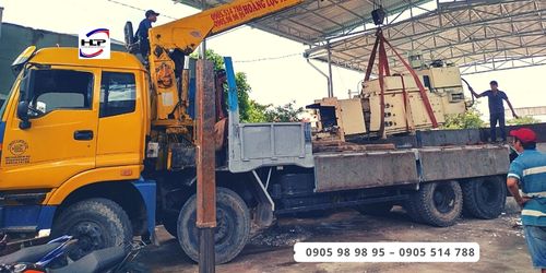 Cho thuê xe cẩu hàng tại Nha Trang