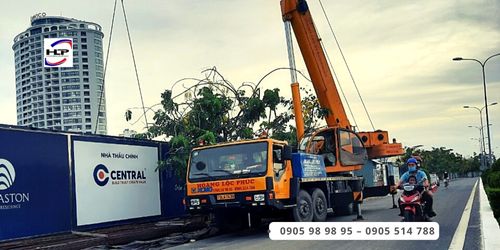 Thuê xe cẩu tại Khánh Hòa