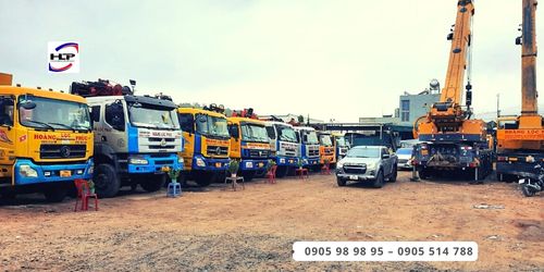 Thuê xe cẩu uy tín tại Nha Trang